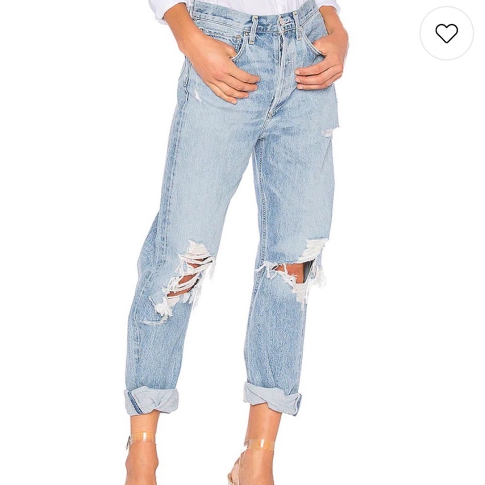 AGOLDE ripped jeans size 27